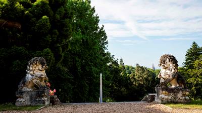 Un parc grand de 4 hectares